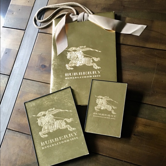 Burberry Accessories - Burberry authentic shopping bag with free frame
